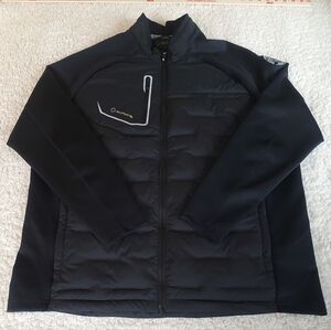 Sunice Men's Black Hamilton 2.0 Element Shield Hybird Thermal Jacket. Size XL